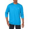 Columbia Men’s Terminal Tackle PFG Fish Flag Long Sleeve(Compass Blue/White Offshore Fish)