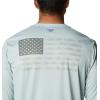 Columbia Men’s Terminal Tackle PFG Fish Flag Long Sleeve(Cool Green/Cypress)
