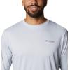 Columbia Men’s Terminal Tackle PFG Fish Flag Long Sleeve(Cool Grey/Ga Fish)