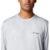 Columbia Men’s Terminal Tackle PFG Fish Flag Long Sleeve(Cool Grey/Sc Fish)