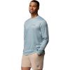 Columbia Men’s Terminal Tackle PFG Fish Flag Long Sleeve(Crushed Blue/Nocturnal)