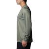 Columbia Men’s Terminal Tackle PFG Fish Flag Long Sleeve(Cypress/Opal Blue Bass Lures)