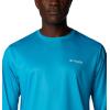 Columbia Men’s Terminal Tackle PFG Fish Flag Long Sleeve(Ocean Blue/Collegiate Navy Offshore Slam)