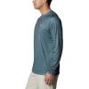 Columbia Men’s Terminal Tackle PFG Fish Flag Long Sleeve(Pond/Koi)