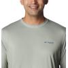 Columbia Men’s Terminal Tackle PFG Fish Flag Long Sleeve(Safari/Metal Alaska Fish)
