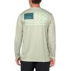 Columbia Men’s Terminal Tackle PFG Fish Flag Long Sleeve(Smokey Sage/Key West)