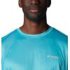 Columbia Men’s Terminal Tackle PFG Fish Flag Long Sleeve(Turquoise/Coral Glow Offshore Fish)