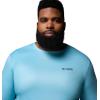 Columbia Men’s Terminal Tackle PFG Fish Flag Long Sleeve(Vintage Blue/Collegiate Navy)