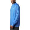 Columbia Men’s Terminal Tackle PFG Fish Flag Long Sleeve(Vivid Blue/White)