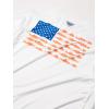Columbia Men’s Terminal Tackle PFG Fish Flag Long Sleeve(White/Bright Nectar)