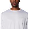 Columbia Men’s Terminal Tackle PFG Fish Flag Long Sleeve(White/Bright Nectar Mid Atlantic)