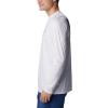 Columbia Men’s Terminal Tackle PFG Fish Flag Long Sleeve(White/City Grey Bass Lures)