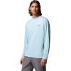 Columbia Mens Terminal Tackle PFG Fish Shine II Long Sleeve(Marine Light)