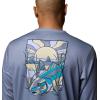 Columbia Mens Terminal Tackle PFG Fish Shine II Long Sleeve(New Moon)