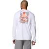 Columbia Mens Terminal Tackle PFG Fish Shine II Long Sleeve(White)