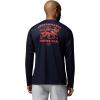 Columbia Men’s Terminal Tackle PFG Sea Creature Long Sleeve(Collegiate Navy)