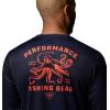 Columbia Men’s Terminal Tackle PFG Sea Creature Long Sleeve(Collegiate Navy)