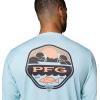 Columbia Men’s Terminal Tackle PFG Shield Long Sleeve(Marine Light)