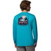 Columbia Men’s Terminal Tackle PFG Shield Long Sleeve(Ocean Teal)