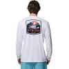 Columbia Men’s Terminal Tackle PFG Shield Long Sleeve(White)