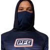 Columbia mens Pfg Super Terminal Tackle Vent Hoodie(Collegiate Navy Currents Fade)