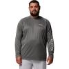 Charcoal Heather/Cool Grey Logo