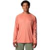 Faded Peach/Collegiate Navy Logo