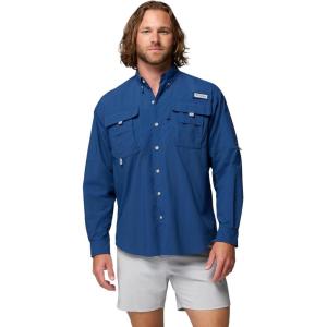 Columbia Men’s PFG Bahama II Long Sleeve Fishing Shirt(Carbon)