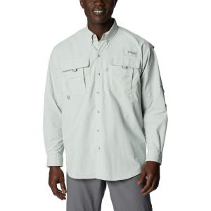 Columbia Men’s PFG Bahama II Long Sleeve Fishing Shirt(Cool Green)