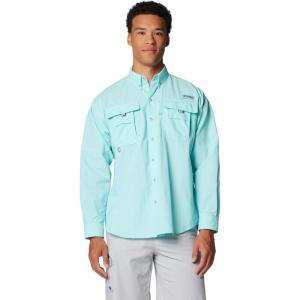 Columbia Men’s PFG Bahama II Long Sleeve Fishing Shirt(Gulf Stream)