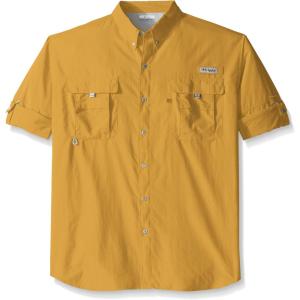 Columbia Men’s PFG Bahama II Long Sleeve Fishing Shirt(Pilsner)
