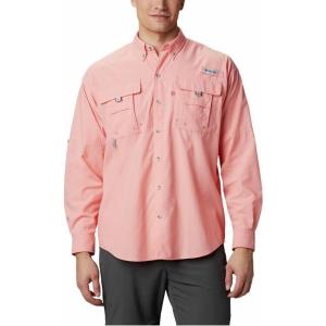 Columbia Men’s PFG Bahama II Long Sleeve Fishing Shirt(Sorbet)