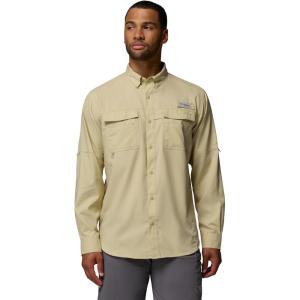 Columbia Mens PFG Blood and Guts V Long Sleeve Shirt(Serpentine)