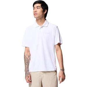 Columbia Mens PFG Freezer Polo(White)