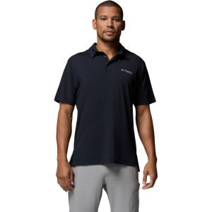 Columbia Mens PFG Solar Stream II Polo(Black)