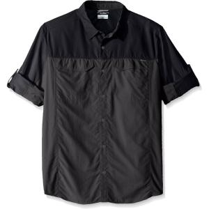Columbia Men’s PFG Tamiami II Short Sleeve Shirt(Black/Shark)