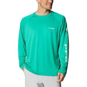 Columbia Men’s PFG Terminal Tackle Long Sleeve Shirt(Circuit/Key West Logo)