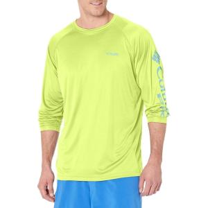 Columbia Men’s PFG Terminal Tackle Long Sleeve Shirt(Tippet/Moxie Logo)