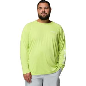 Columbia Men’s PFG Terminal Tackle Long Sleeve Shirt(Voltage/White Logo)