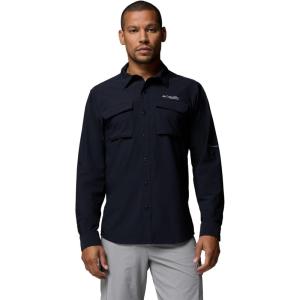 Columbia Men’s Silver Ridge Elite Long Sleeve Woven(Black)