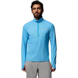 Columbia Men’s Summit Valley Long Sleeve Half Zip(Compass Blue)