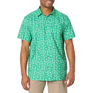 Columbia Men’s Super Slack Tide Camp Shirt Short Sleeve(Circuit Triangler)