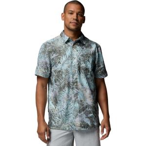 Columbia Men’s Super Slack Tide Camp Shirt Short Sleeve(Cypress Hooked Up)