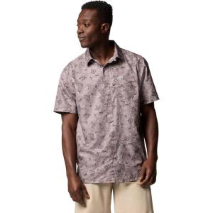 Columbia Men’s Super Slack Tide Camp Shirt Short Sleeve(Iron Gameplans)