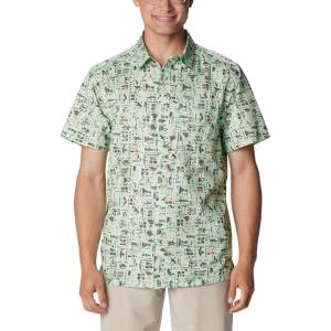 Columbia Men’s Super Slack Tide Camp Shirt Short Sleeve(Key West Fishtiki)