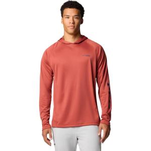 Columbia Men’s Terminal Tackle Hoodie(Dusty Crimson/Nocturnal Logo)