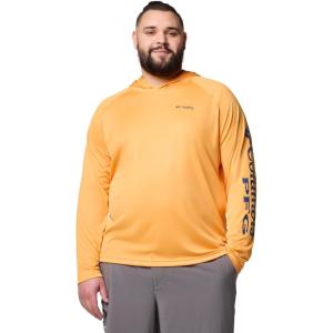 Columbia Men’s Terminal Tackle Hoodie(Summer Orange/Carbon Logo)
