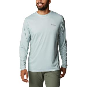 Columbia Men’s Terminal Tackle PFG Fish Flag Long Sleeve(Cool Green/Cypress)