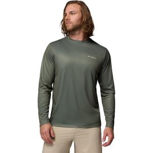 Columbia Mens Terminal Tackle PFG Fish Shine II Long Sleeve(Cypress)