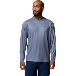 Columbia Mens Terminal Tackle PFG Fish Shine II Long Sleeve(New Moon)